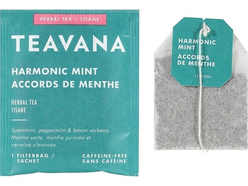 Teavana harmonic mint caffeine - harmonic,